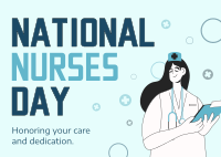 Nurses Day Celebration Postcard