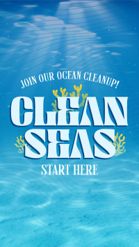 Clean Seas For Tomorrow TikTok Video