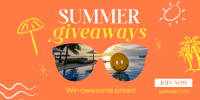 Summer Treat Giveaways Twitter Post