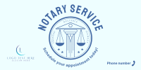 Notary Seal Twitter Post