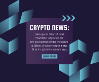 Cryptocurrency Breaking News Facebook Post