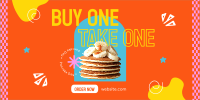 Pancake Day Promo Twitter Post