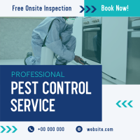 Professional Pest Control Linkedin Post Design