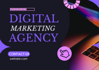 Generic Digital Marketing Postcard