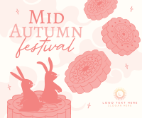 Bunny Mid Autumn Festival Facebook Post