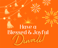 Blessed Diwali Festival Facebook Post