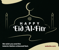 Eid Al-Fitr Strokes Facebook Post