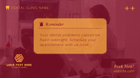 Dental Appointment Reminder Animation