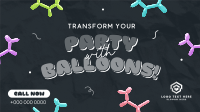 Quirky Party Balloons Animation