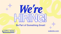 Modern Job Hiring Facebook Event Cover