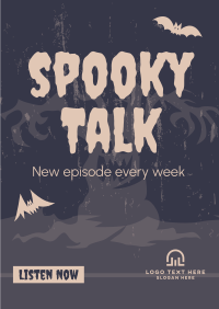 Spooky Talk Poster