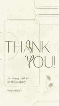 Elegant Thank you Instagram Reel