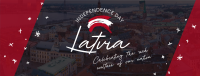 Latvia Independence Day Facebook Cover