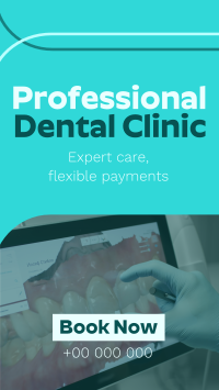 Professional Dental Clinic Instagram Reel Design