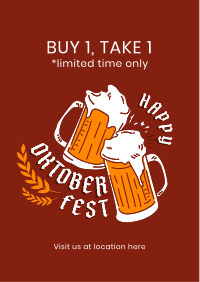 Oktoberfest Celebration Flyer