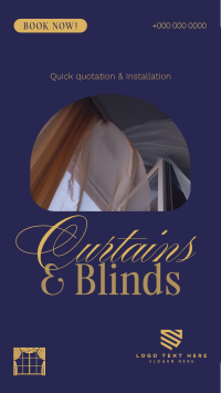 High Quality Curtains & Blinds Instagram Reel Image Preview