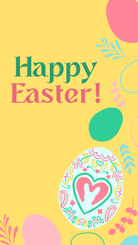 Eggs and Flowers Easter Greeting Video