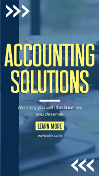 Accounting Solutions Instagram Story