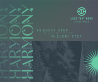 Harmony in Every Step Facebook Post