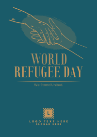 We Celebrate all Refugees Poster