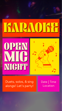 Karaoke Open Mic YouTube Short