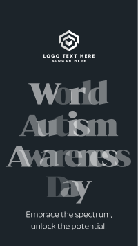 Autism Awareness Facebook Story