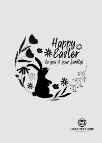 Easter Wreath Poster