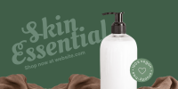 Skin Essential Twitter Post