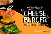 Deconstructed Cheeseburger Pinterest Cover Design