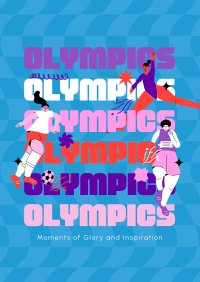 The Olympics Greeting Flyer