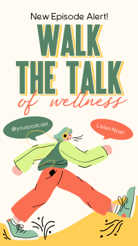 Walk Wellness Podcast Instagram Reel