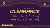 Techno Clearance Sale Animation