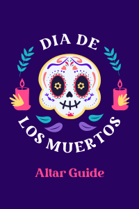 Day of the Dead Badge Pinterest Pin