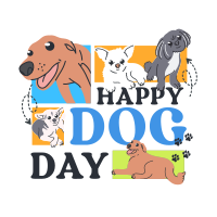 National Dog Day Rescue Linkedin Post example 1