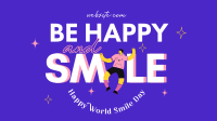 Be Happy And Smile Animation