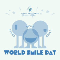 Share Your Smile Instagram Post Design