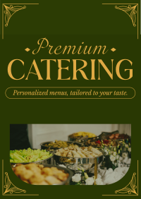 Premium Catering Poster Design