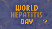 Minimalist Hepatitis Day Awareness Animation