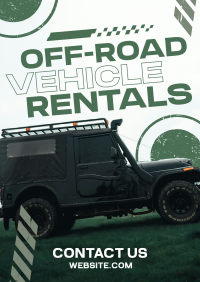 Off-road Vehicle Rentals Poster