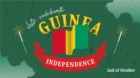 Guinea Independence Day Celebrate Animation