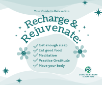 Practice Relaxation Tips Facebook Post