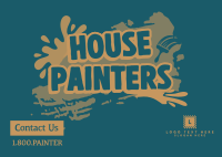 House Painters Postcard
