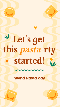 World Pasta Greeting Instagram Reel Image Preview