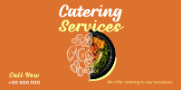 Food Catering Services Twitter Post