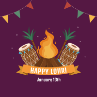 Happy Lohri Linkedin Post