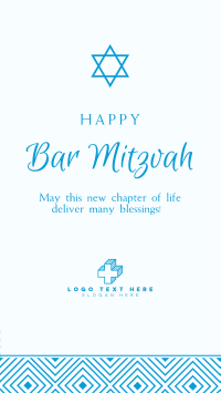 Happy Bar Mitzvah Facebook Story