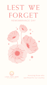 Symbol of Remembrance Instagram Story