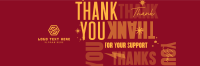 Playful Thank You Twitter Header