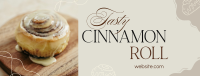 Fluffy Cinnamon Rolls Facebook Cover