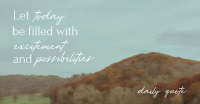 Cool Nature Quote Facebook Ad